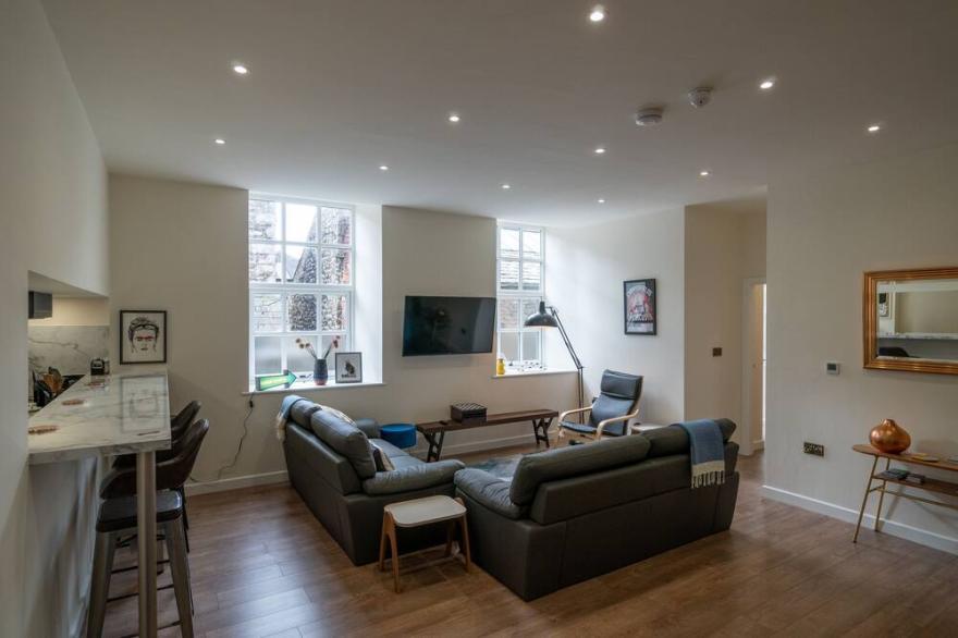 23 Tanners Yard - Modern studio-style apartment in the heart of Kendal (Dog-friendly)