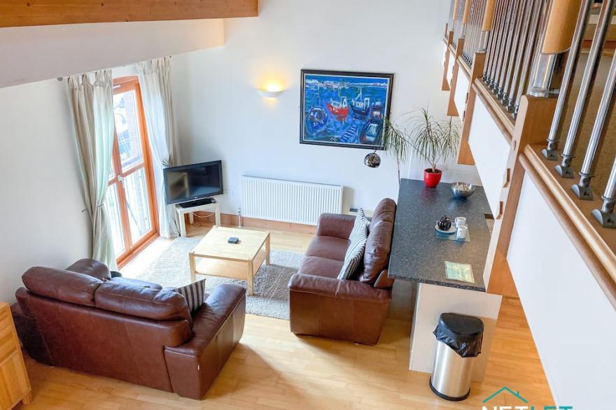 A modern and spacious marina property in the heart of Milford Marina.