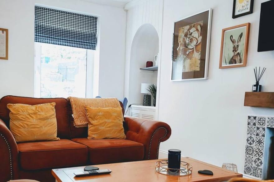 Former-Quarryman’s 3-bed house 5 min to Zip World