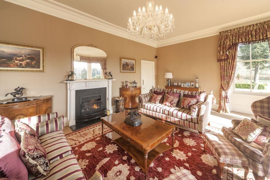 Magnificent Scottish Country House near Dunkeld, Perthshire.<br>