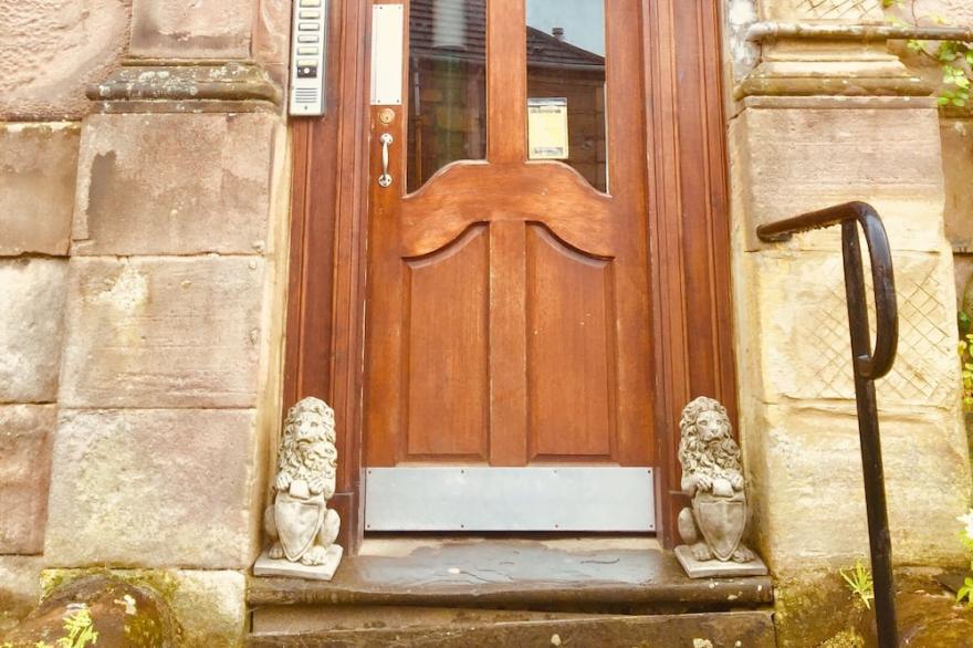 THE LION’S DEN ON ROYAL STREET IN COASTAL GOUROCK.