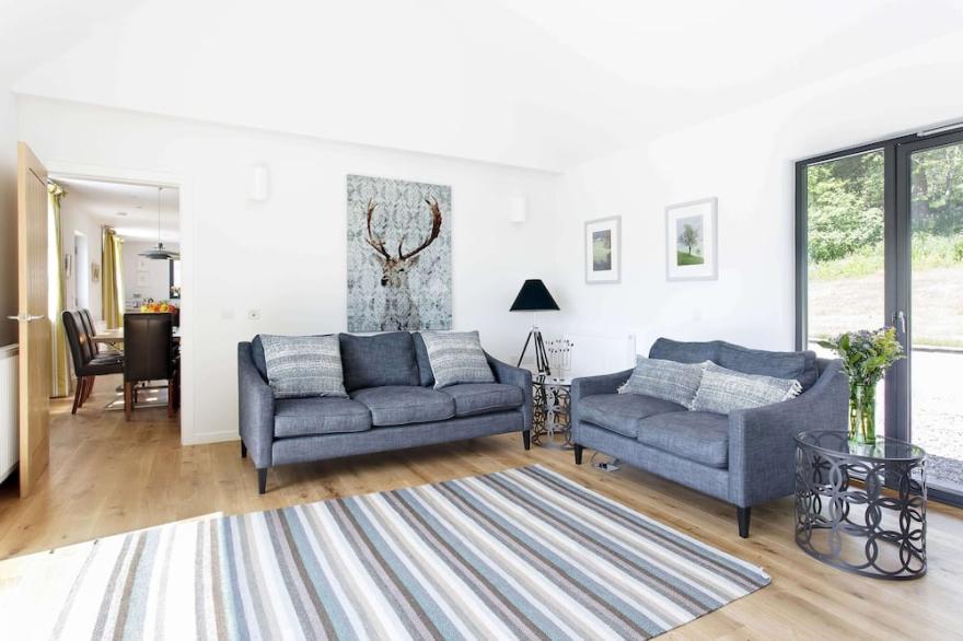 Stalker's Lodge, award winning holiday house on stunning Highland estate