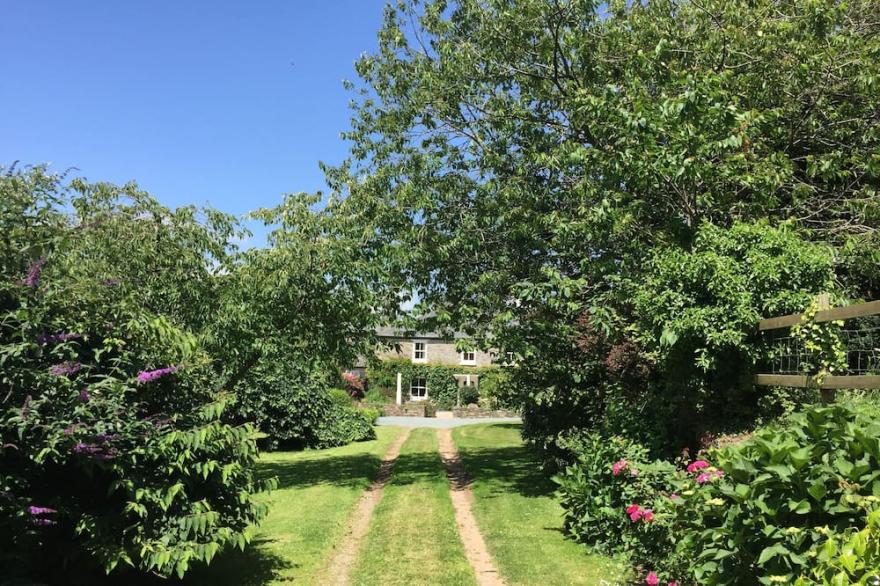 Stunning Country House with heated pool, gardens, rural location near beach
