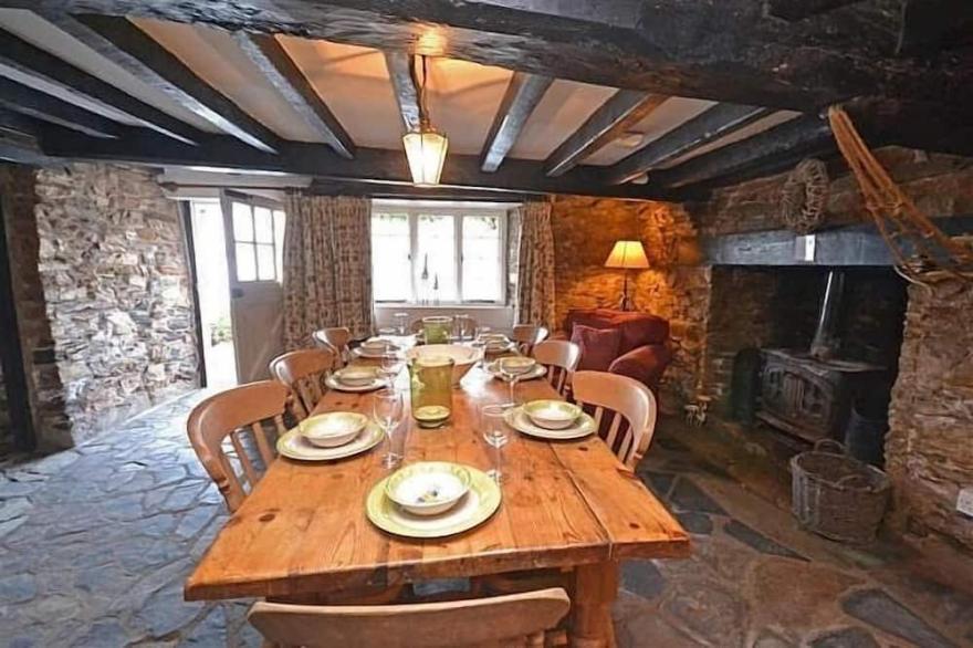A Peaceful 4 Bedroom Riverside Property Located Near Dartmouth In South Devon