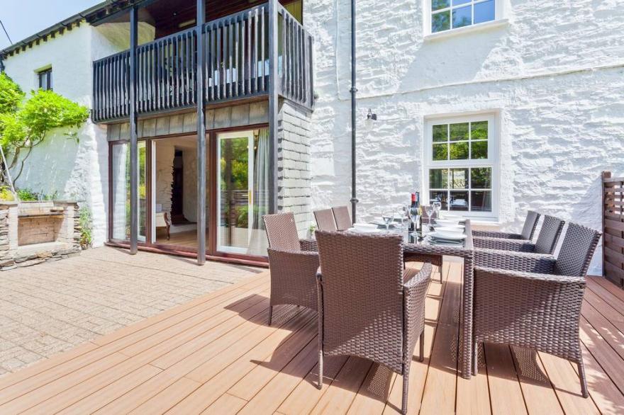 Gorgeous riverside cottage very close to Coniston Water