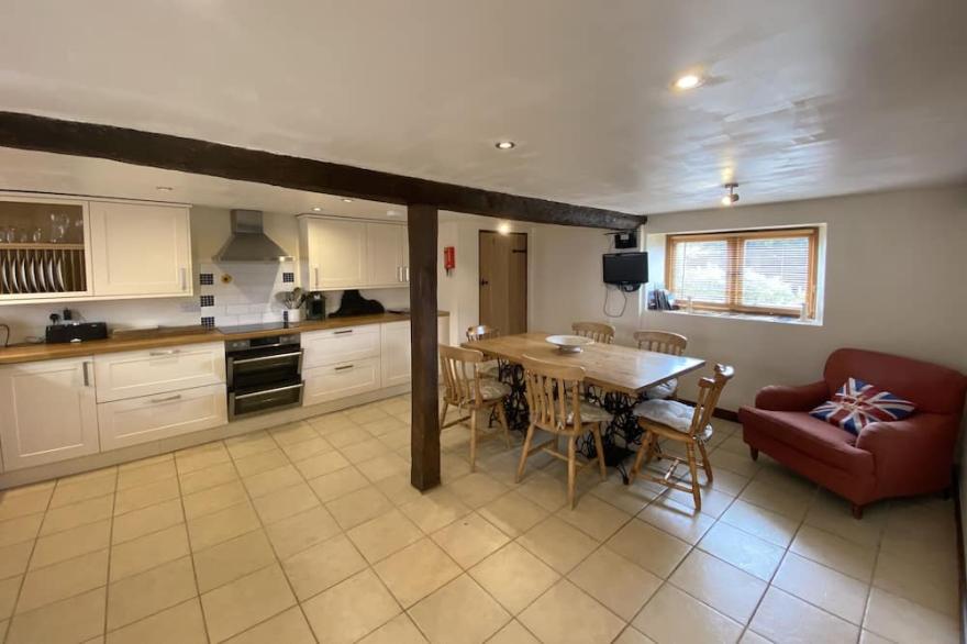 18th Century Barn Conversion close to The Blackdown Hills and Taunton.