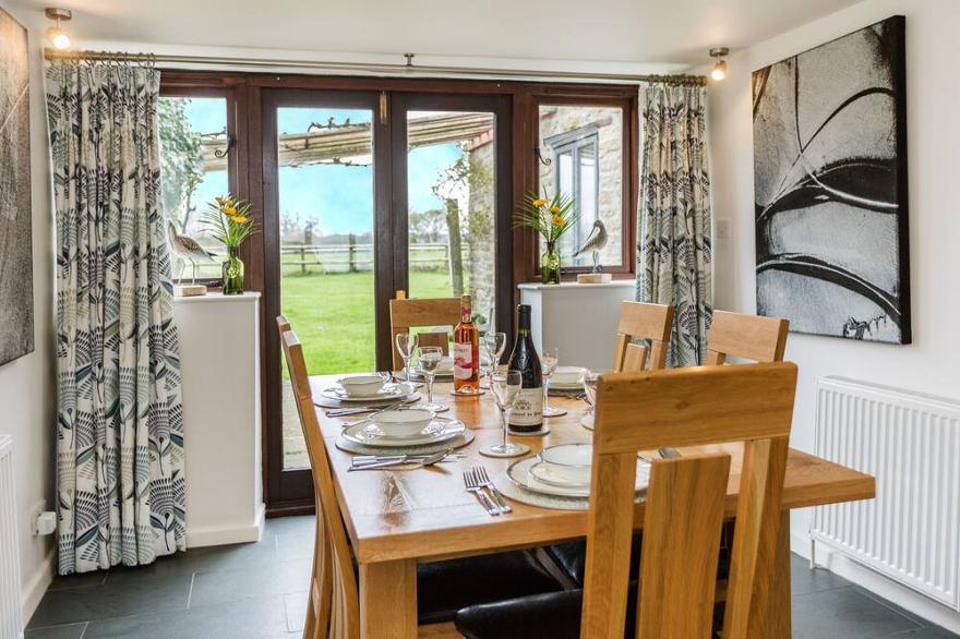 Beautiful stone barn in stunning rural location on Dorset - Somerset border.