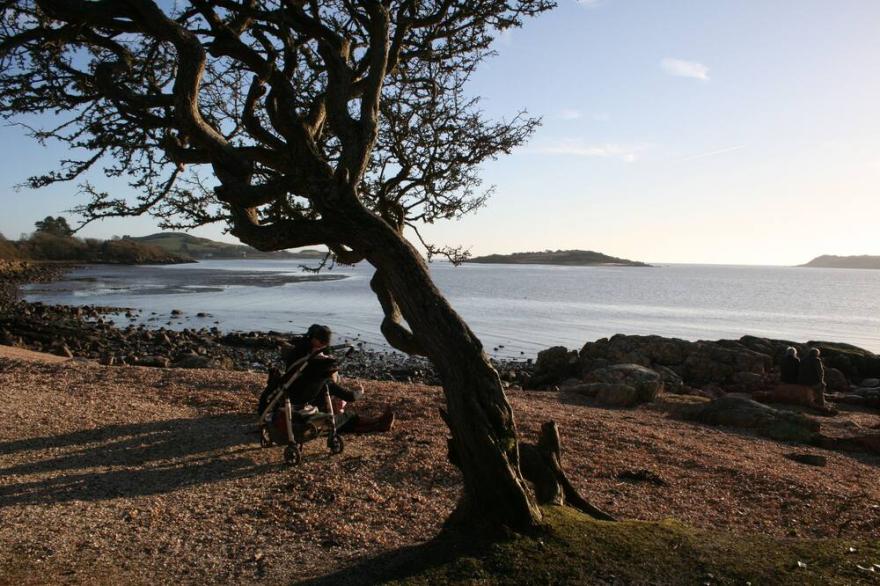 3 miles from kippford 12 miles Dumfries Galloway forest park beaches 5miles