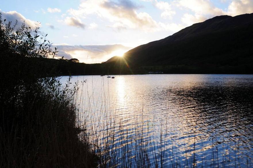 Converted Watermill With Beautiful River And Majestic Mountains On Its Doorstep
