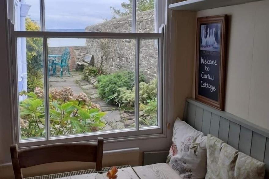 18th Century Cottage On Waterfront, Panoramic Sea Views, Courtyard Garden