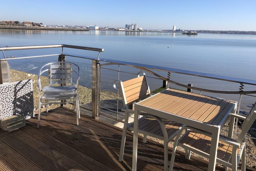 Unique waterside home in stunning location.