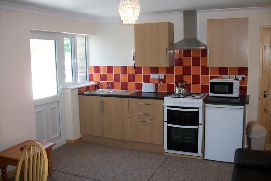 Rural, relaxing accommodation with tranquil scenery