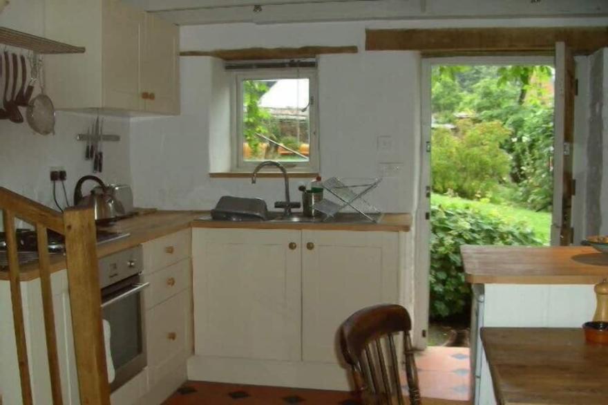 Converted Barn On Thatched Devon Longhouse Grounds At The Foot Of Rolling Hills.