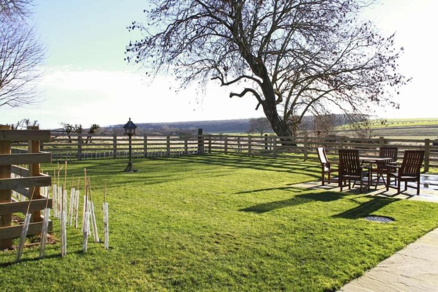 Foremans House in beautiful Yorkshire with countryside views and beach nearby