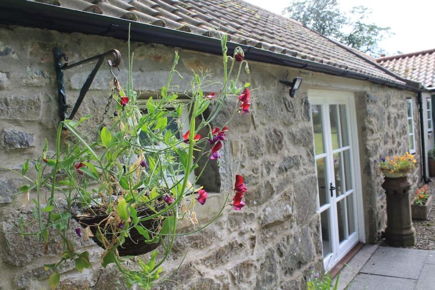 3 bedroom cottage, with far reaching views of the garden and open countryside.