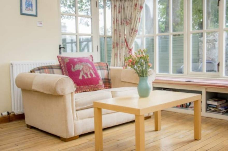 3 bedroom cottage, with far reaching views of the garden and open countryside.