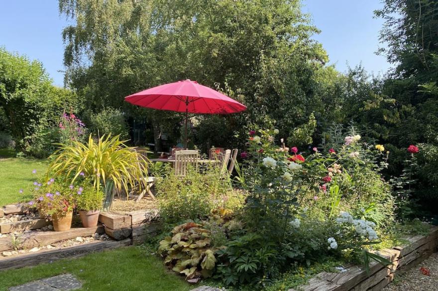 Delightful family house in village north of Chichester