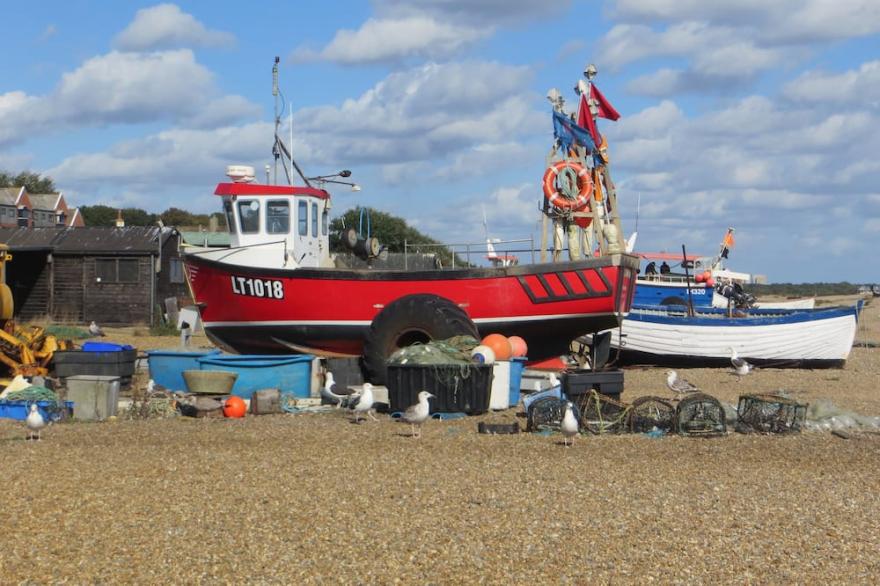 Deceptively spacious cottage close to beach in heart of Aldeburgh