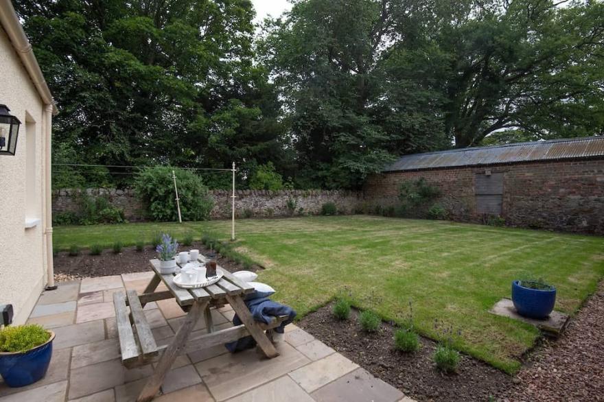 The Coach House sleeps six in three bedrooms