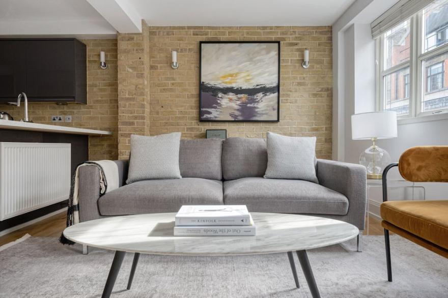 Spacious 1BR Soho Apartment, nr. Leicester Square Station, by Blueground