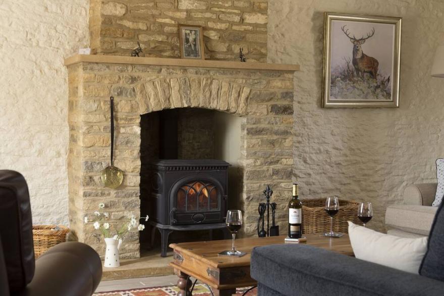 This beautiful cottage enjoys a fabulous rural location on a mixed working farm.