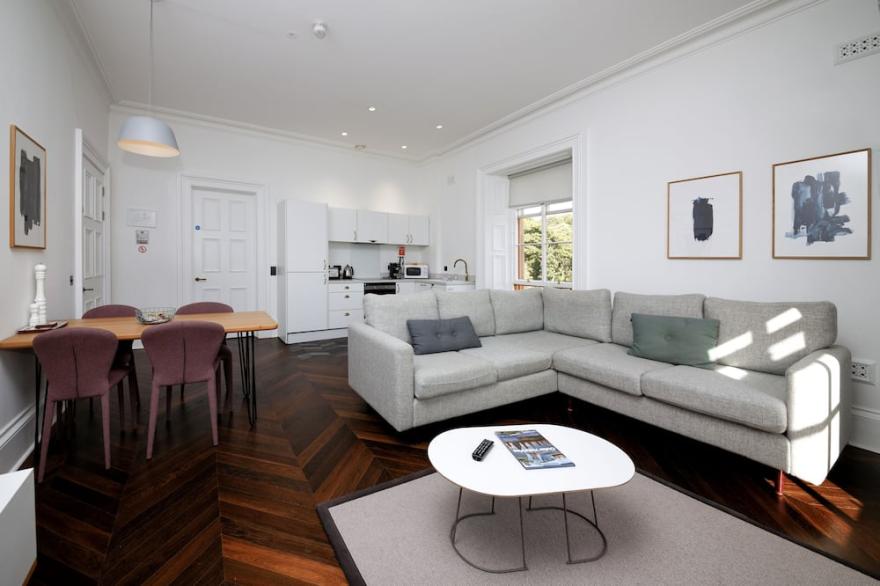 A lews castle that sleeps 2 guests  in 1 bedroom