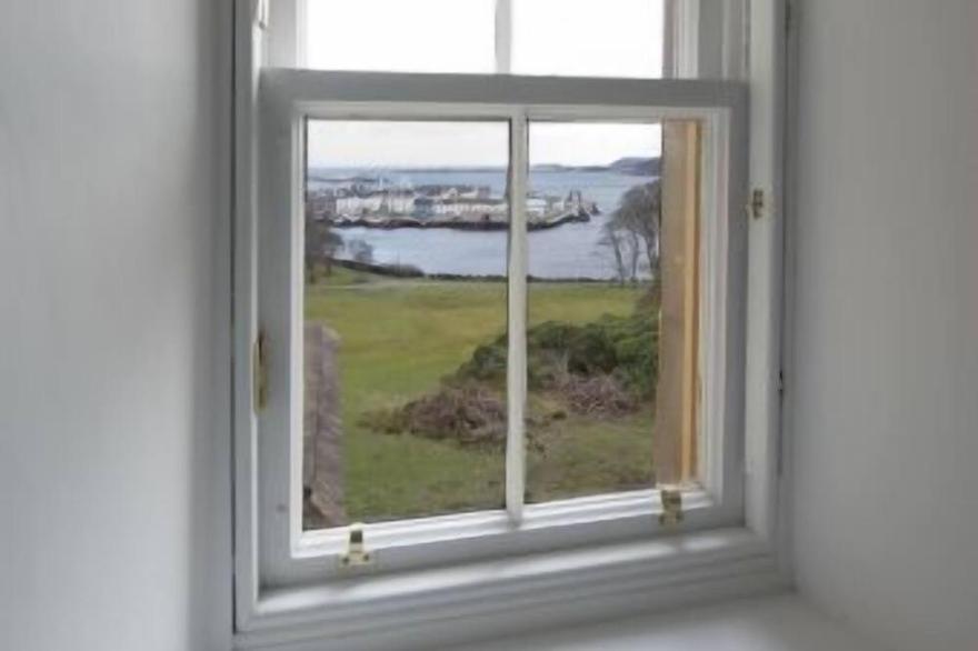 A lews castle that sleeps 4 guests  in 2 bedrooms