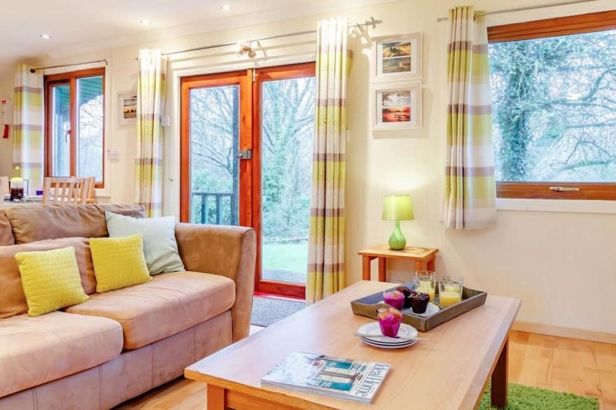 The Cabin at Blaen Cedi Farm - New for July 2019