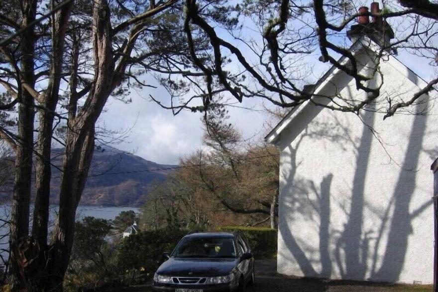 Fabulous House with Stunning Sea Views to Skye. By NTS gardens. Great Privacy.