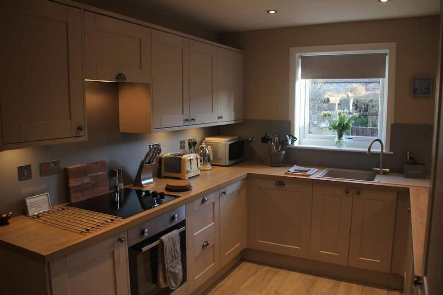 A beautiful recently renovated modern but homely cottage by St Andrews.
