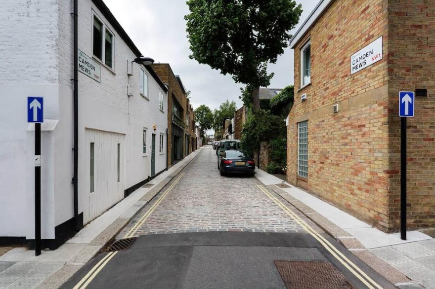 Camden Mews Terrace, by Veeve