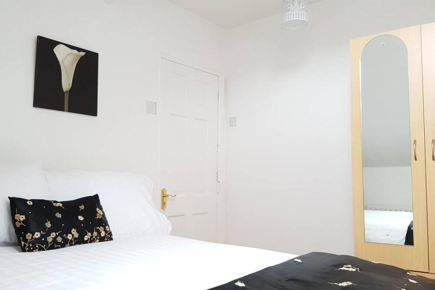 Belfast city centre refurbished Victorian Terraced house.