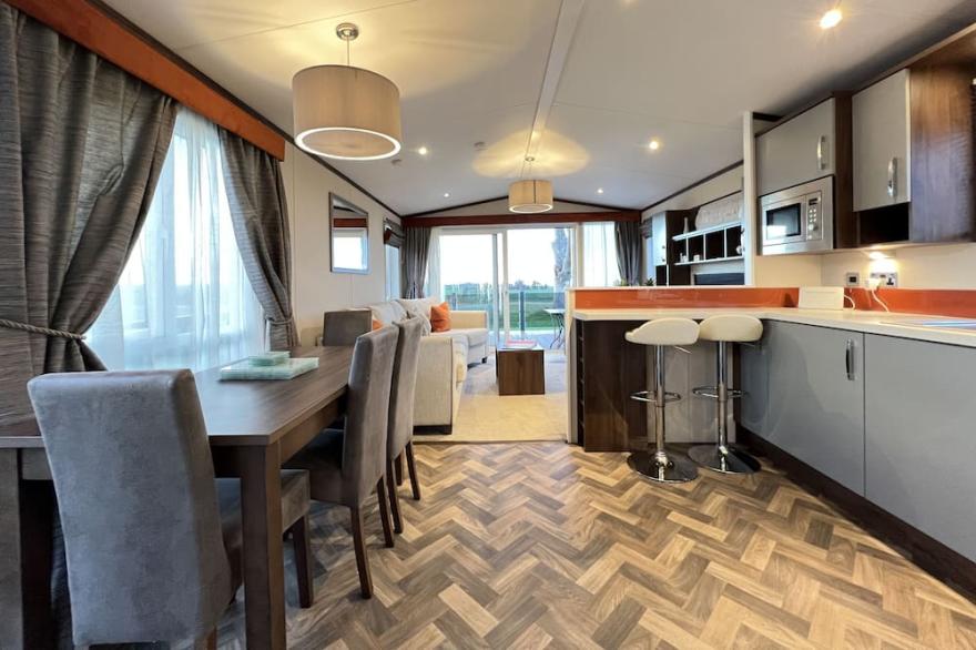 Stewart Resort Lodge 34  -  a lodge that sleeps 4 guests  in 2 bedrooms