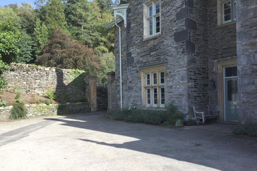 Period character house with stunning views of Lake Windermere