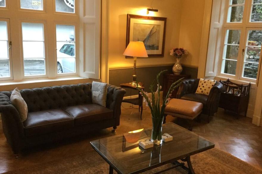 Period character house with stunning views of Lake Windermere
