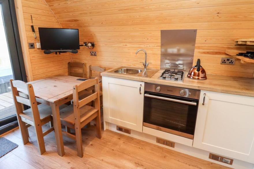 GANDER POD, pet friendly, with hot tub in Clifton Upon Teme