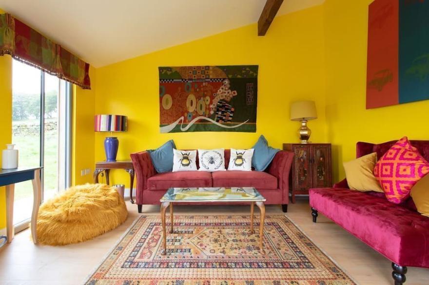 LOWTOWN COTTAGE - an eclectic rural cottage set in the Northumbrian countryside