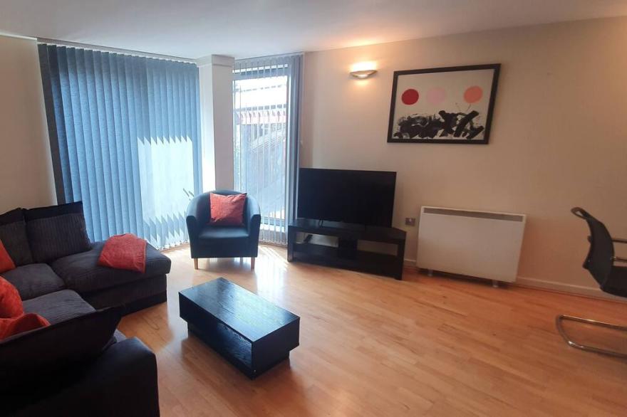 Manchester City Centre Apartment 1 Bed +Sofa Bed.