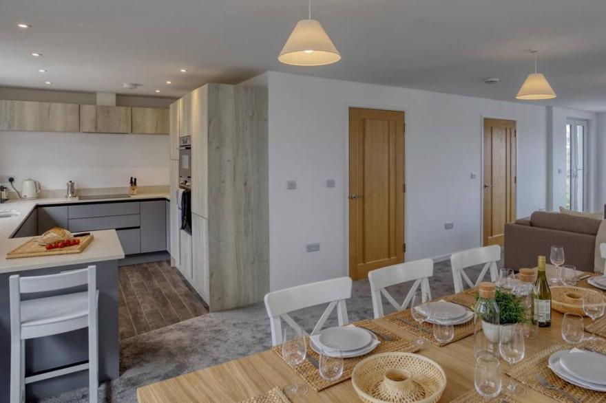 Fantastic sea views in Falmouth, new 4BD townhouse