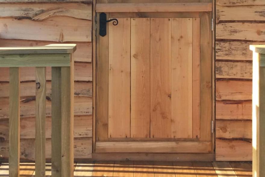 Eco Friendly Woodman's Hut