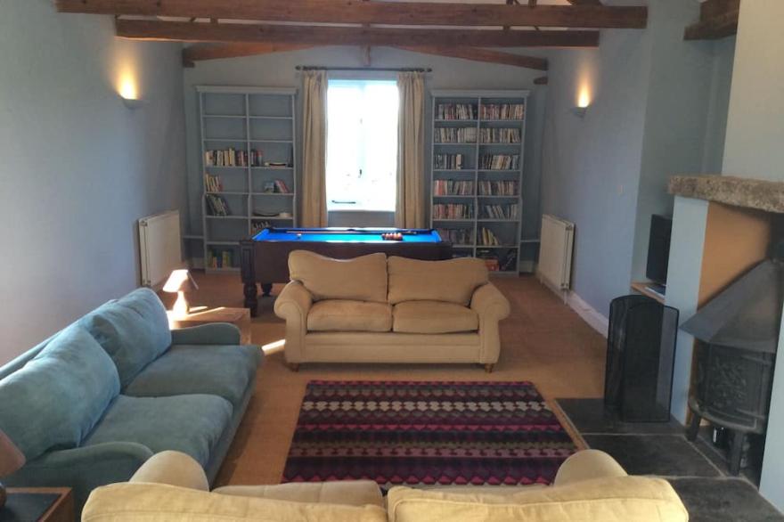 Porteath Barn; Seclusion, Space, Sea.