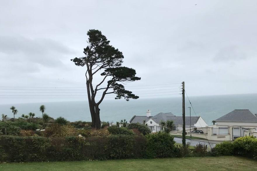 Holiday Home in Carlyon Bay Sea front position above Charlestown.
