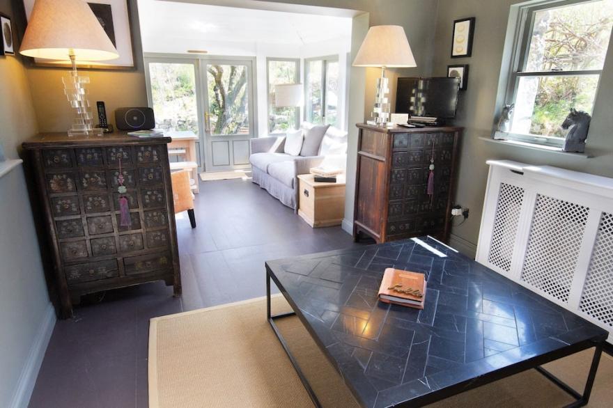 Stunning coastal cottage in valley near St Just
