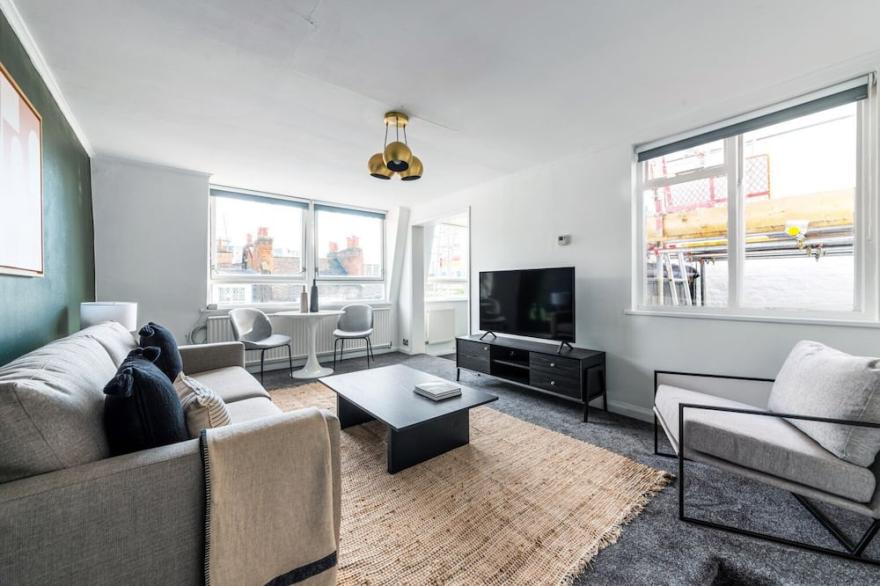 Sophisicated Knightsbridge 1BR Duplex, nr. Hyde Park, by Blueground