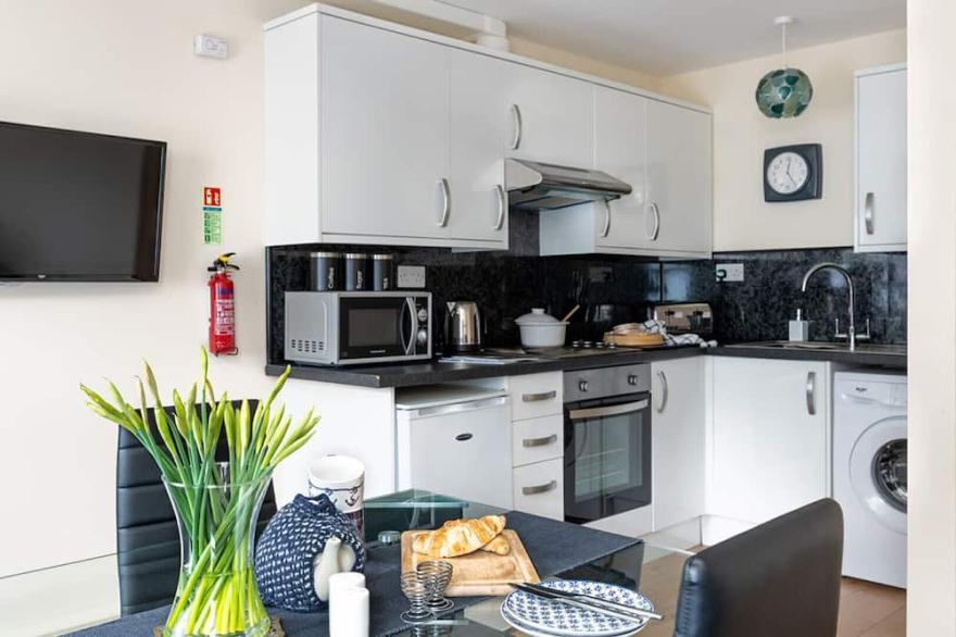 Valkyrie, a tastefully presented ground floor apartment in Falmouth