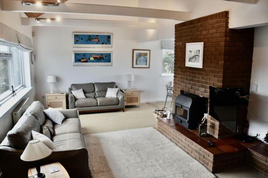 Luxury Beachfront House, Spectacular Views Across Old Hunstanton Beach