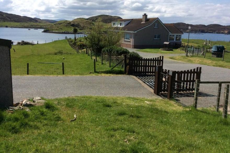 Large Seaview holiday home, with 4 star rating from Visit Scotland