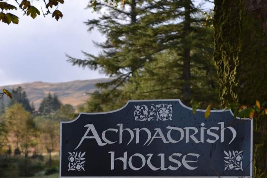The Wing forms part of Achnadrish house in the North of Mull