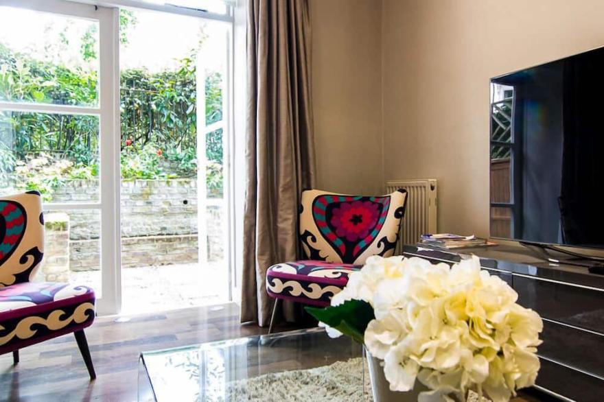Airy , Quiet 1 Bed With Garden. Close to Portobello Market and Hyde Park