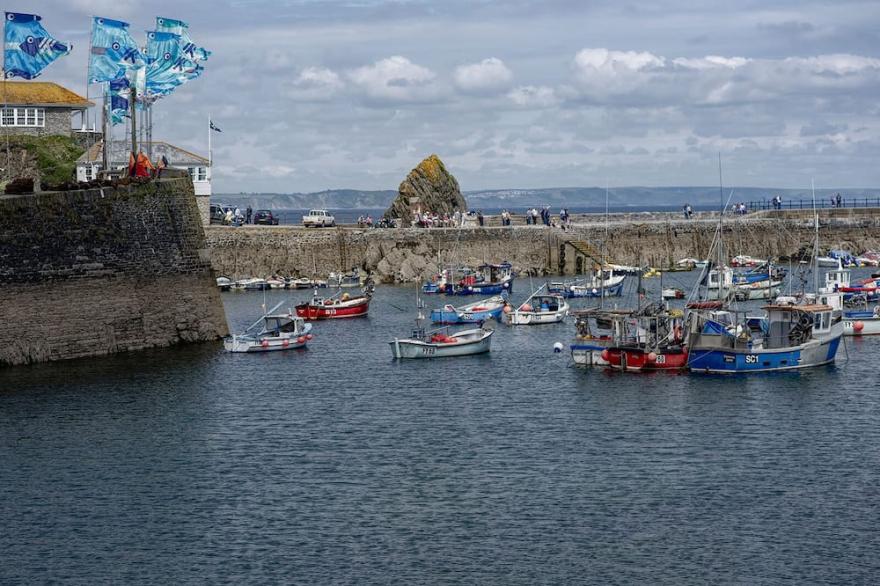 Piran's Cottage   Central location close to the scenic  Mevagissey harbour